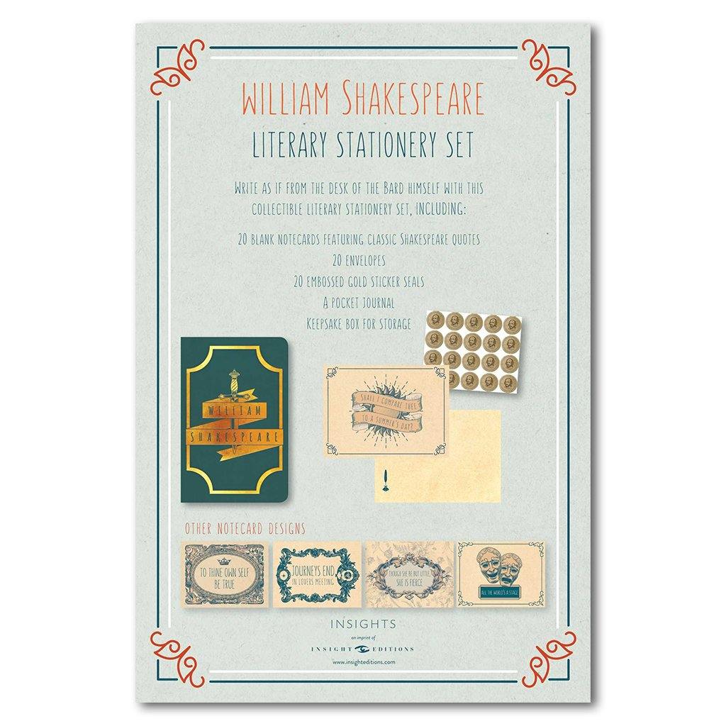 Shakespeare Stationery Set